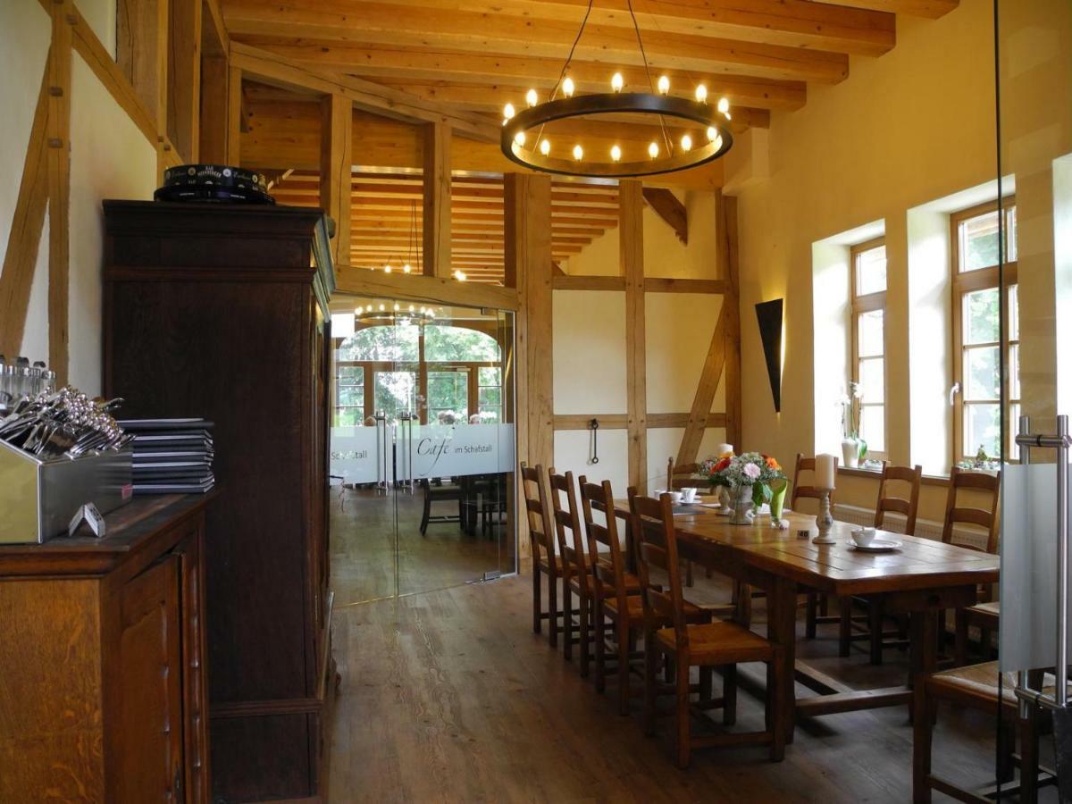 Gaestehof Cafe Im Schafstall 巴辛豪森 外观 照片